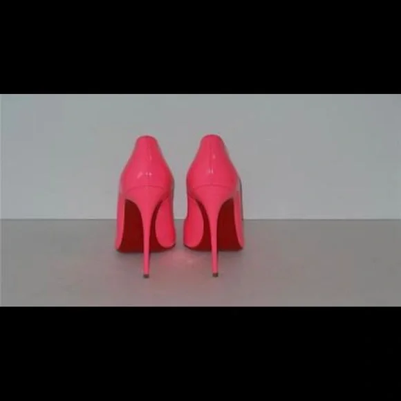 Christian Louboutin Neon Pink Heels